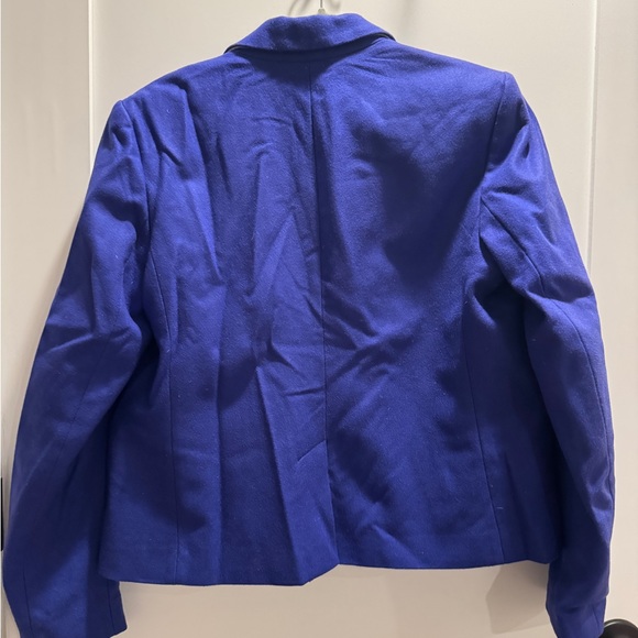 GAP Women's Wool Royal Blue Purple Academy Blazer 12 - Picture 5 of 6